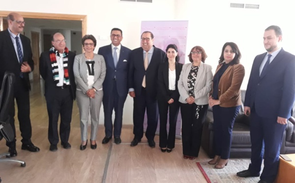 Driss Lachguar s’entretient avec la vice-secrétaire générale du parti de l’Entente nationale irakienne