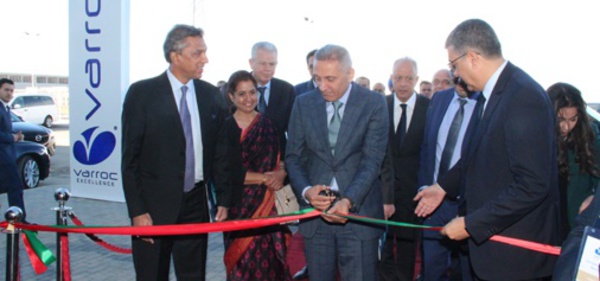 Inauguration à Tanger de l'usine de Varroc Lighting Systems