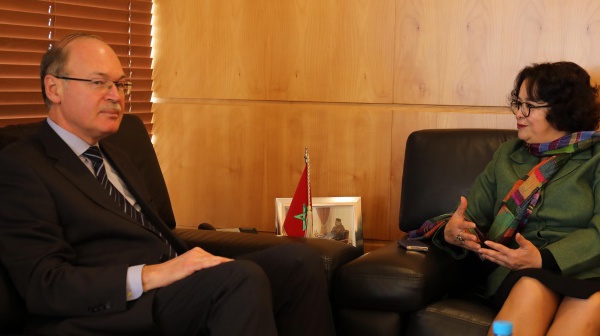La présidente de la HACA s’entretient avec l’ambassadeur d’Ukraine au Maroc