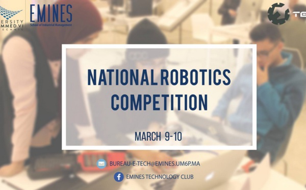 Des jeunes étudiants en conclave à l'UM6P pour la 1ère édition de “la National Robotics Competition”