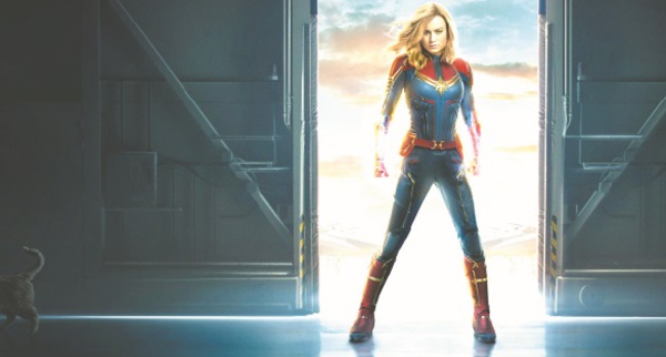 Captain Marvel s'envole en tête du box-office