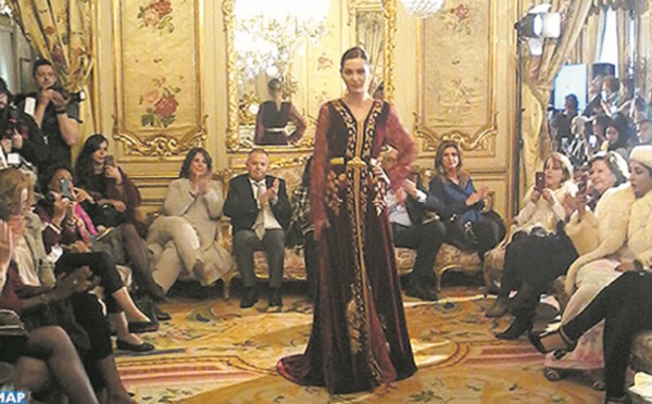 Le caftan marocain brille de mille feux à Madrid