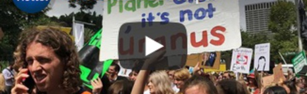 Grève de l'école pour le climat dans 112 pays