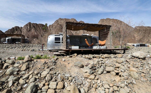 Le "glamping", nouvelle mode touristique à Dubaï