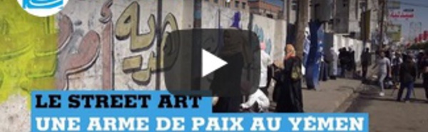 Le Street art, une arme de paix au Yémen