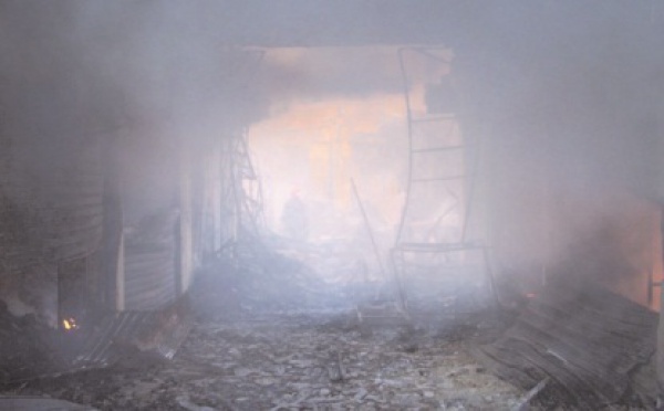 D'importants dégâts matériels enregistrés : Incendie à Souk Mellilia d’Oujda