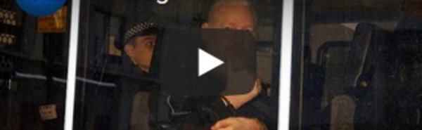 Assange filmé à son insu