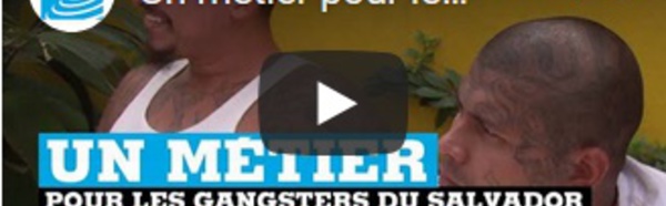 Un métier pour les gangsters du Salvador