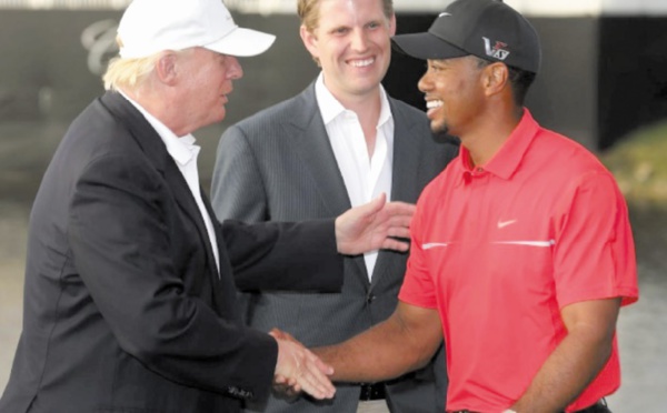 Donald Trump décorera Tiger Woods de la plus haute distinction américaine