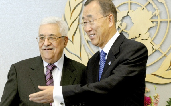 Les Palestiniens de Cisjordanie manifestent pour l’admission de leur Etat à l'ONU