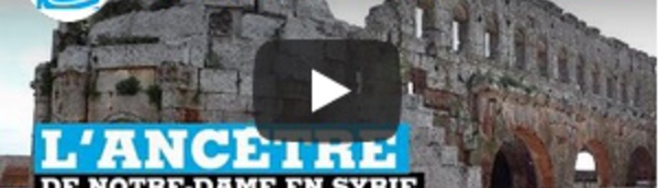 Les ruines de l'ancêtre syrienne de Notre-Dame debout malgré la guerre