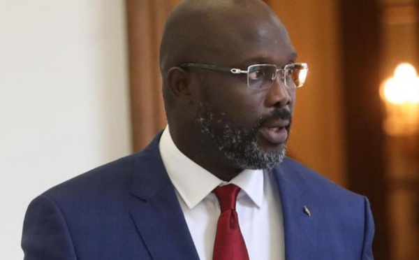 Insolite  : Weah privé de bureau