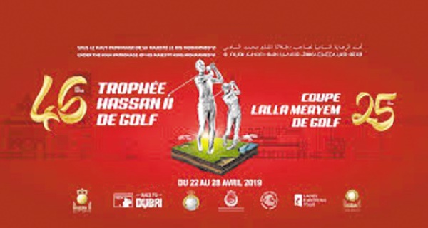 Coup d'envoi de la 46ème édition du Trophée Hassan II et de la 25ème Coupe Lalla Meryem de golf
