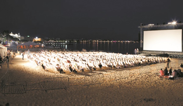 Le cinéma en bord de mer