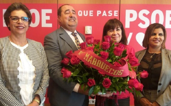 Driss Lachguar s’entretient à Madrid avec la présidente du PSOE