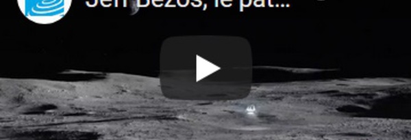 Jeff Bezos, le patron d'Amazon, vise la Lune