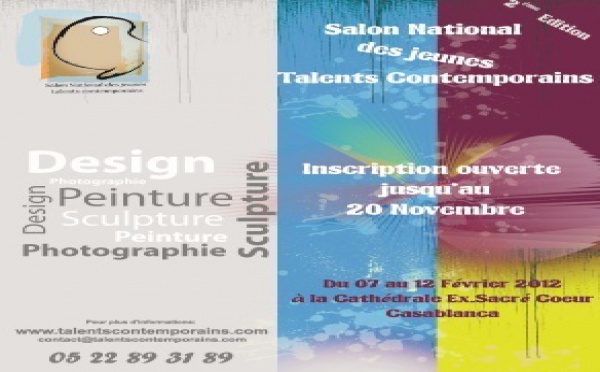 Salon national des jeunes talents contemporains : Design, sculpture, peinture et photographie à l’honneur à Casablanca