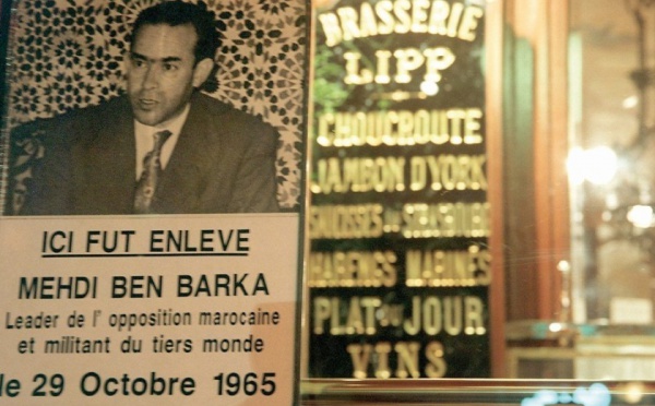 46ème anniversaire de la disparition de Mehdi Ben Barka : Rassemblement devant la Brasserie Lipp à Paris