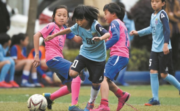 En Chine, les footballeuses ont de quoi faire rougir les garçons