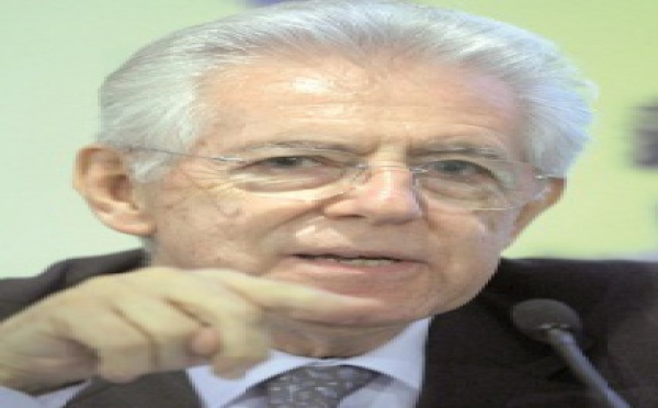 Pour Mario Monti : L’Italie est capable de vaincre la crise et de relancer la croissance