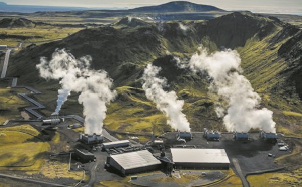 En Islande, le CO2 changé en roche pour nettoyer l'atmosphère