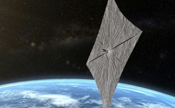 Test imminent d’une voile solaire pour voguer parmi les étoiles