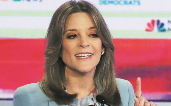 Marianne Williamson, étonnante candidate qui prêche “l'amour” pour battre Trump