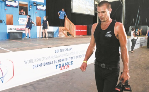 Du mental au physique, le tondeur de mouton se prépare comme de grands sportifs