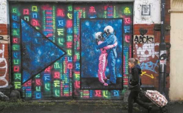 Bristol, tatouée Banksy