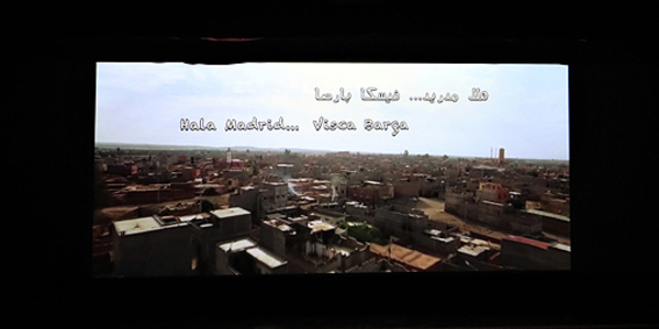 Projection   de “Hala Madrid,  Visca Barça”  au Festival  international  du cinéma de Taza