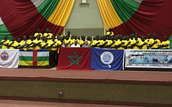 L’expertise marocaine brille lors d’une formation internationale sur le sauvetage sportif en Centrafrique