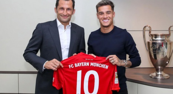 Coutinho prêté au Bayern