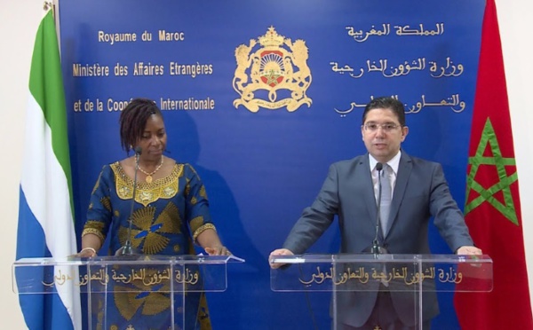 ​La Sierra Leone réitère son soutien à l'intégrité territoriale du Maroc