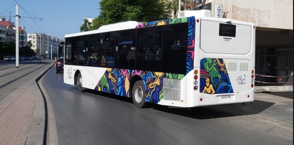 Mise en service à Rabat des nouveaux autobus