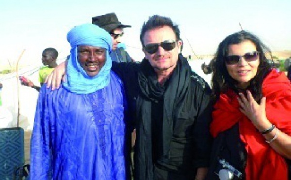 A Tombouctou, un festival avec la star Bono fait oublier Al-Qaïda