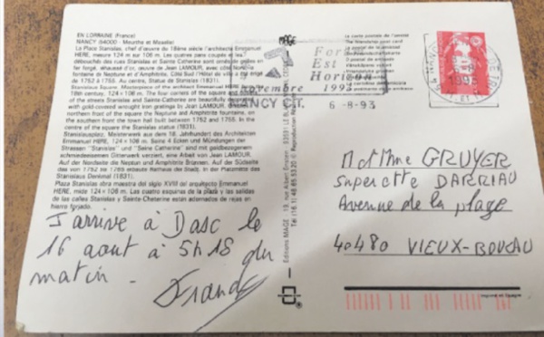 Insolite : Une carte postale arrive à destination 26 ans après
