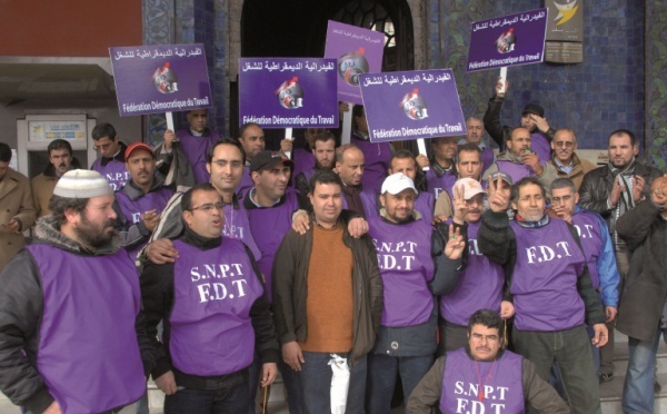 Le directeur régional du Pôle activité postale à Casablanca allergique à la FDT : Le personnel de Barid Al Maghrib proteste contre l’arbitraire