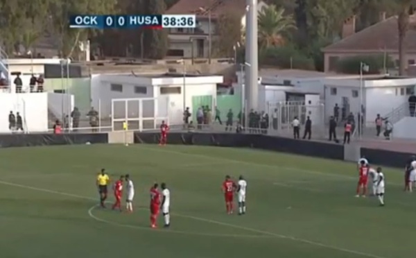 L’OCK accroché par le HUSA