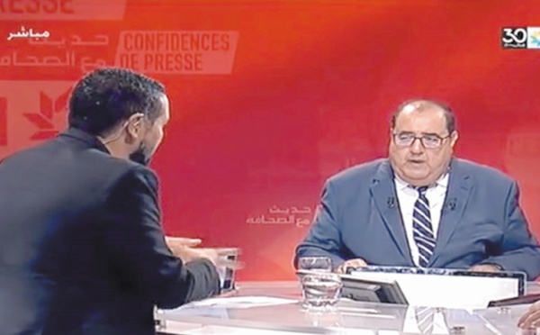 Driss Lachguar à l’émission “Confidences de presse”