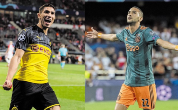 Hakimi et Ziyech font sensation en Ligue des champions