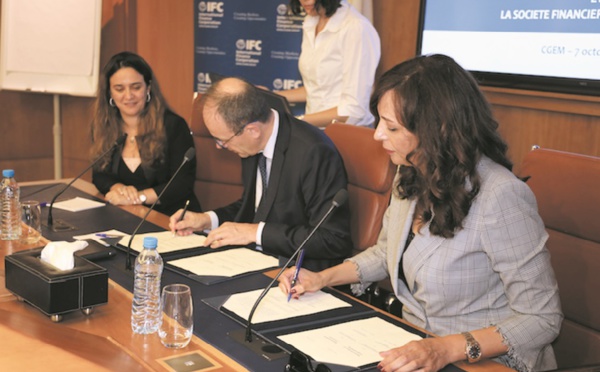 Signature d’un mémorandum d'entente entre l’IFC et la CGEM