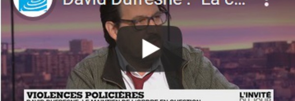 David Dufresne : "La colère des Gilets jaunes rejaillira"