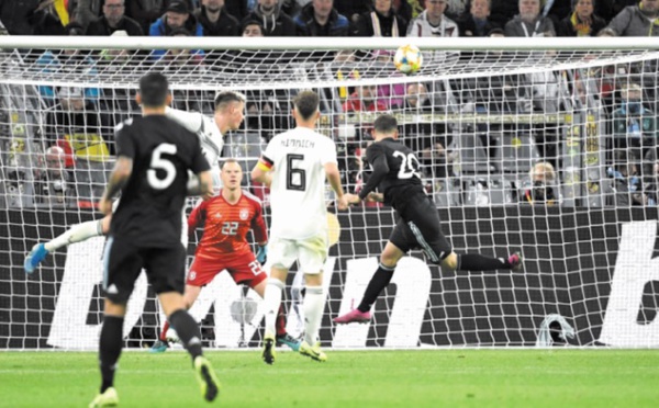 L'Argentine arrache le nul contre l'Allemagne en amical