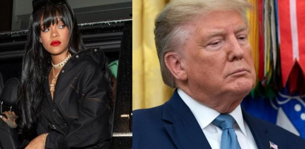 Pour Rihanna, Trump est "la personne la plus malade mentalement aux Etats-Unis"