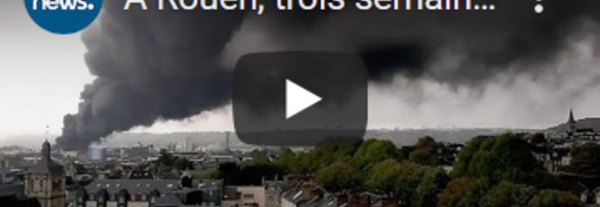 A Rouen, trois semaines après l'incendie de Lubrizol