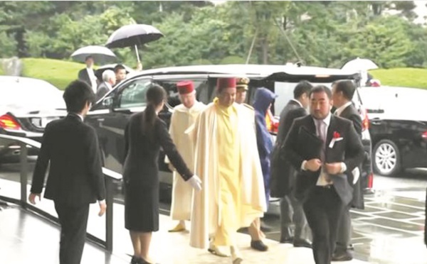 SAR le Prince Moulay Rachid représente S.M le Roi à la cérémonie d’intronisation du nouvel empereur du Japon