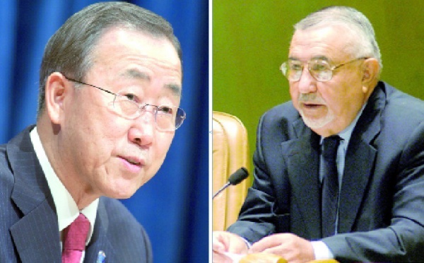 Entretiens à New York entre Ban Ki-moon et Abdelouahed Radi : L'ONU et l'UIP explorent les moyens de renforcer leur coopération