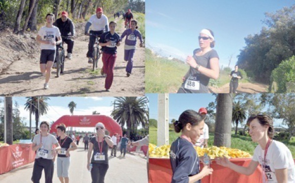 Ce dimanche à Bouskoura «6 km course marche»