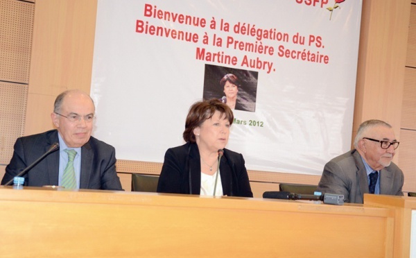 Entretien avec Martine Aubry, Première secrétaire du PS : “Au Maroc, la réforme constitutionnelle doit rentrer en pratique”