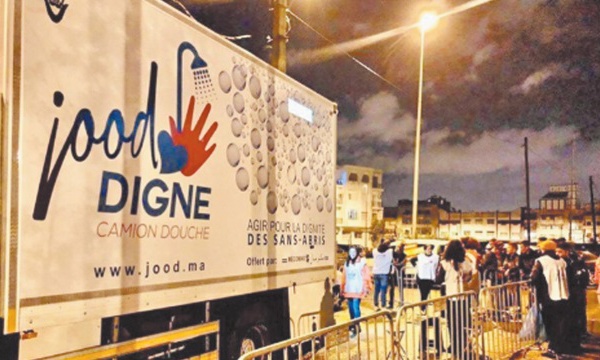 Un camion douche pour voir la vie sous un nouveau jour